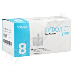 Medoject Fine Игли за инсулинова писалка Пен файн 31G 0,25 х8 mm - 100 броя