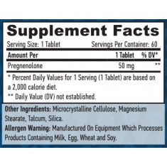 Pregnenolone 50 mg / 60 Tabs