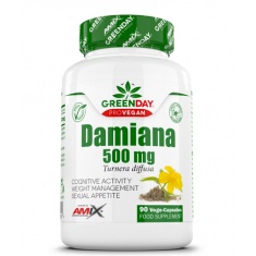 GreenDay ProVegan Damiana / 90 Caps
