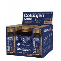 Collagen 6000 Active & Brilliance Shot / 9 x 25 ml Pineapple and Strawberry