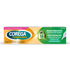 Corega Max Hold+Fresh Фиксиращ крем за зъбни протези 40 g