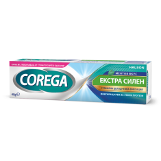 Corega Fresh Екстра силен фиксиращ крем за зъбни протези 40 g