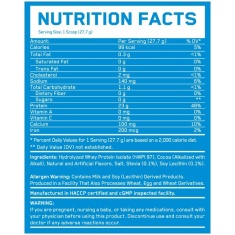 ISO BUILD Protein Isolate Royal Strawberry Smoothie