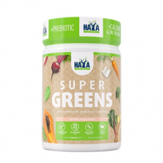 Haya Labs Super Greens - Натурален Прасковен Шейк 300 g