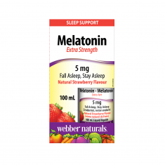 Webber Naturals Мелатонин капки 5 mg x100 ml, 100 дози