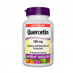 Webber Naturals Кверцетин 500 mg x60 веган капсули