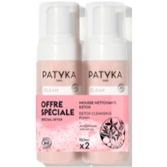 PATYKA Clean ДУО Почистваща детокс пяна 2х 150 ml