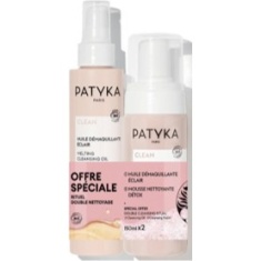 PATYKA Clean Почистваща ДУО Пяна 150 ml + Олио 150 ml