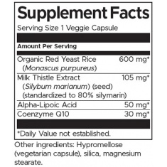 Red Yeast Rice & CoQ10 / 60 Vcaps