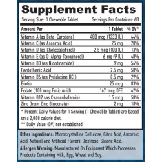 Kids Multivitamin / 60 Chew Tabs Orange