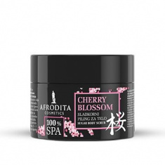 Afrodita 100SPA Cherry Blossom Захарен ексфолиант за тяло 175 g