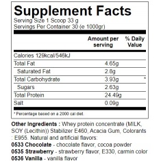 100% Whey Protein Vanilla