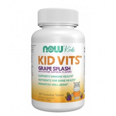 Kid Vits 120 ChewTabs. / Grape Splash Grape