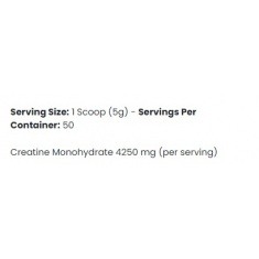 Creatine Monohydrate Flavoured Apple and Cherry