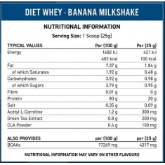 Diet Whey Protein Chocolate Dessert