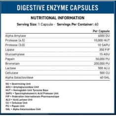Digestive Enzyme / 60 Caps