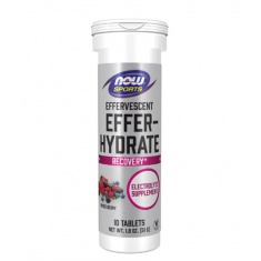 Effer-Hydrate / 10 Effervescent Tabs Lemon and lime