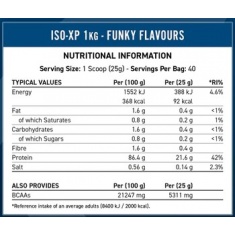 Iso-XP Whey Protein Isolate Strawberry