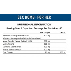 Sex Bomb For Her / 120 Caps