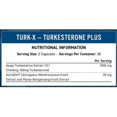 Turk-X - Turkesterone Plus / 60 Caps