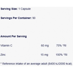 Zinc / 90 Tabs