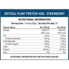 Critical Plant Protein Chocolate