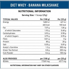 Diet Whey Protein Salted Caramel