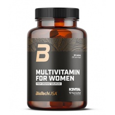 Multivitamin For Women from Organic Sources / 60 Tabs