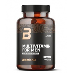 Multivitamin For Men from Organic Sources / 60 Tabs
