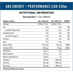 ABE - Energy & Performance / 330 ml Grape Soda