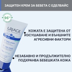 Uriage Bebe Колд Крем Интензивно подхранващ крем за лице и тяло 75 ml