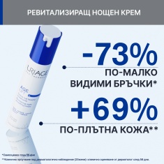 Uriage Age Lift Ревитализиращ нощен коригиращ крем с лифтинг ефект 40 ml