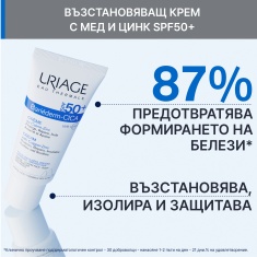 Uriage Bariederm CICA SPF50+ Kрем с Cu-Zn 40 ml