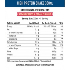 High Protein Shake / 330 ml Vanilla ice cream