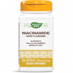 Nature's Way Ниацинамид (непредизвикващ зачервяване) 500 mg х100 капсули