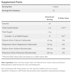 Effer-Hydrate / 10 Effervescent Tabs Lemon and lime
