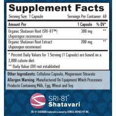 Shatavari SRI-81 / 60 Vcaps