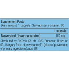 Resveratrol 150 mg / 60 Caps