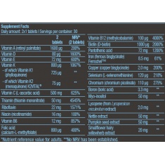 Multivitamin For Men from Organic Sources / 60 Tabs