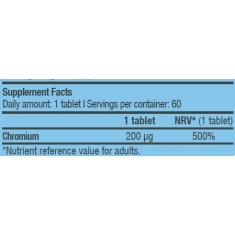 Chromium Picolinate / 60 Tabs