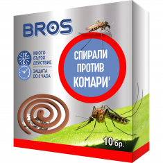 BROS Спирали против комари х10 броя