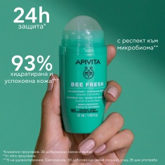 Apivita Bee Fresh 24h Освежаващ рол-он дезодорант 50 ml