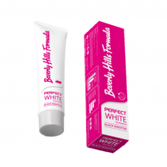 Beverly Hills Formula Perfect White Черна избелваща паста за чуствителни зъби 100 ml