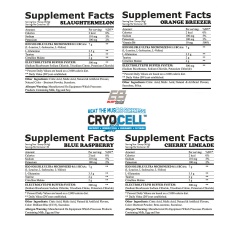 Cryo Cell BCAA 8:1:1 / 30 serv. Wild Grape Juice