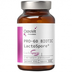 OstroVit PRO-60 BIOTIC LactoSpore Пробиотик х60 капсули