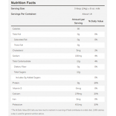 Now - Organic Dry Milk With Protein [[entity]]Amp; Calcium - Non Fat - 341 Grams