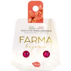 FARMA BIJOUX Обици Xirius плосък 6,33 mm ВЕ 58С38