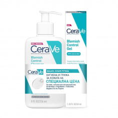 CeraVe Blemish Control Гел за кожа, склонна към несъвършенства 40 ml + Почистващ гел за кожа, склонна към несъвършенства 236 ml