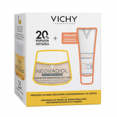 Vichy Протокол за грижа за зряла кожа през постменопаузата и UV защита