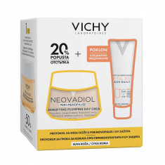 Vichy Протокол за грижа за кожата през перименопаузата и UV защита за суха кожа